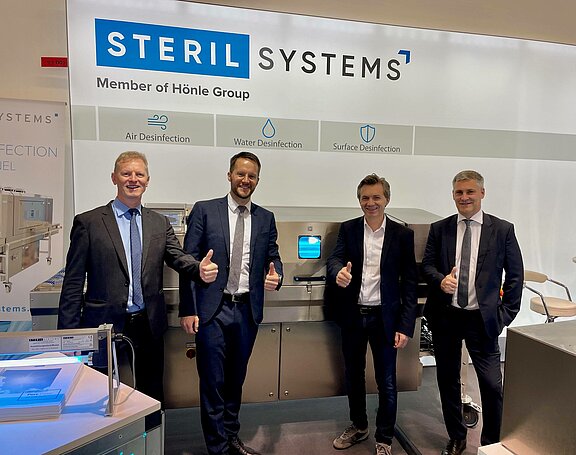 firma sterilsystems auf der IFFA Messe Experten vor Ort