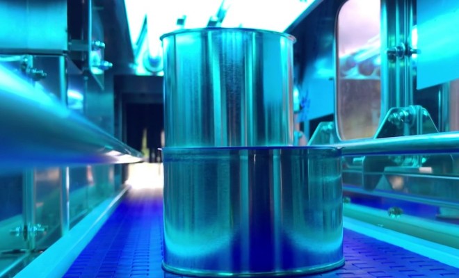 Dosendurchlaufentkeimung